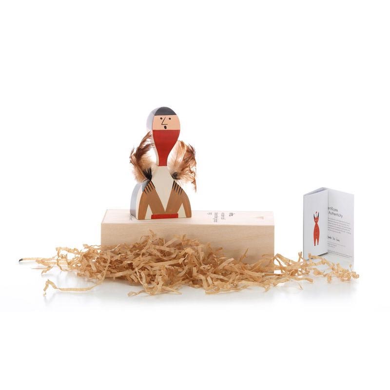 Wooden doll No.10 des. Alexander Girard, 1952