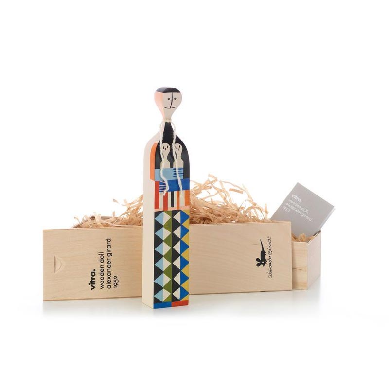 Wooden doll No.5 des. Alexander Girard, 1952 (made by Vitra)