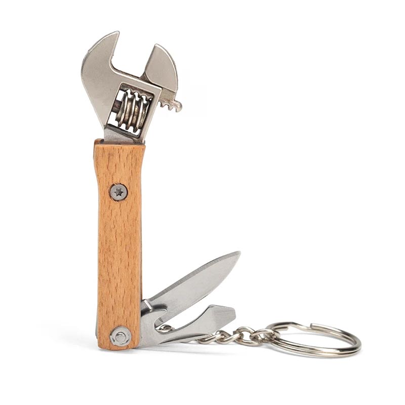 Wooden Mini Wrench Tool - by Kikkerland
