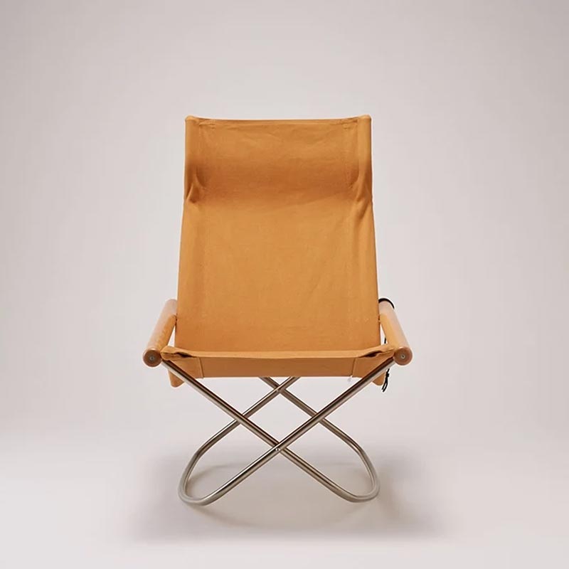Nychair X Rocking - Oil beech - Camel - des. Takeshii Ni
