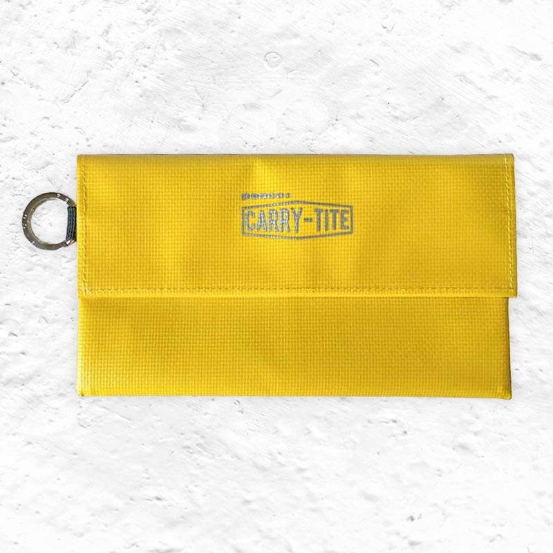 Penco Carry-Tite Case for Stationery/Tech/Travel - Yellow - by Hightide