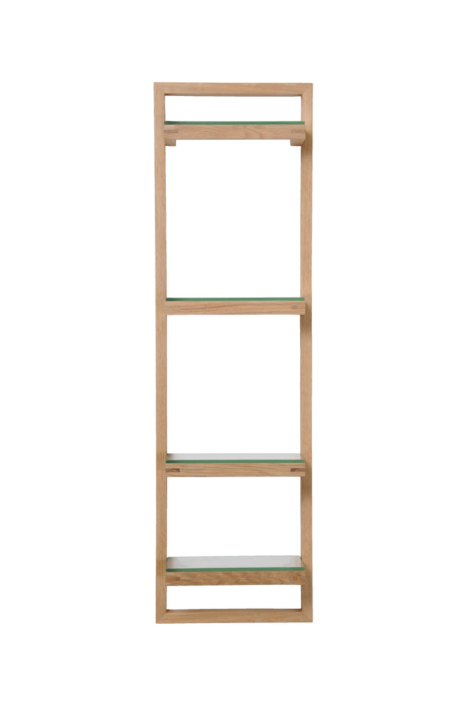 Zone wall shelf - oak - des. Lincoln Rivers for Wireworks