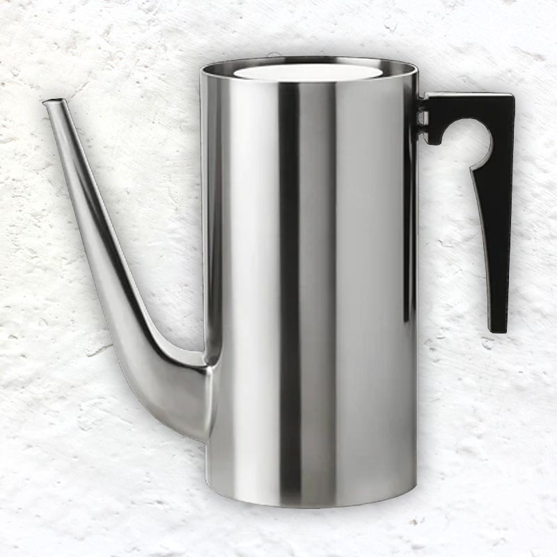 Cylinda Line Coffee pot - 1.5L - des. Arne Jacobsen, 1967 for Stelton