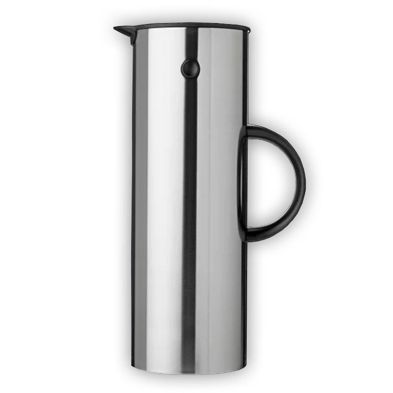 EM77 Vacuum Jug - 1L, Stainless Steel - des. Erik Magusson for Stelton, 1977