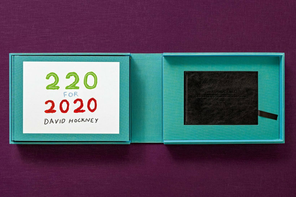 David Hockney 220 for 2020: edition of 1620 books, numbered and stamped
