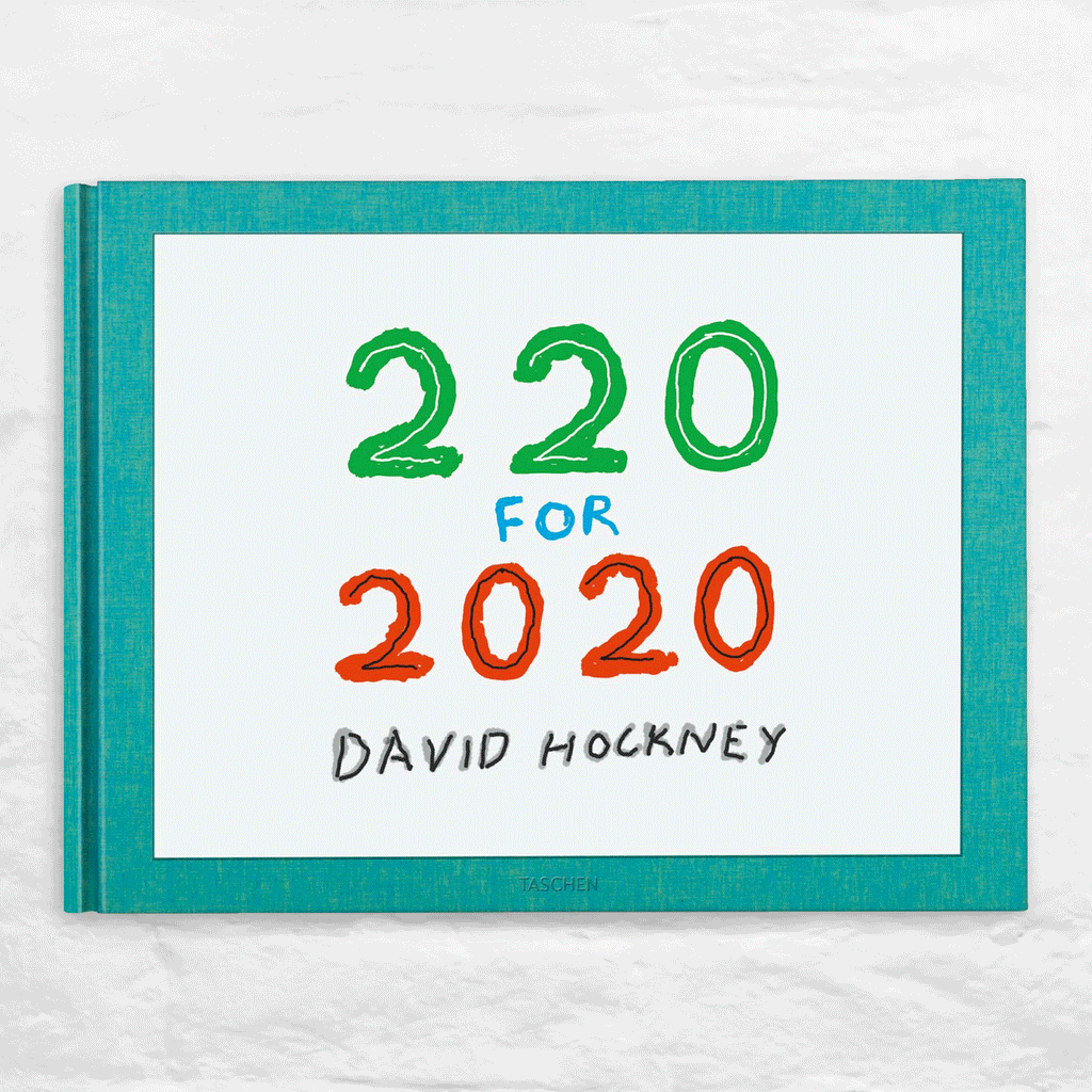 David Hockney 220 for 2020: edition of 1620 books, numbered and stamped