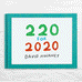 David Hockney 220 for 2020: edition of 1620 books, numbered and stamped