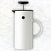 EM77 French Press - White, 1L - des. Erik Magnussen for Stelton