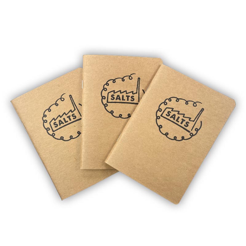 Set of 3 Natural Eco A6 Sketch Books