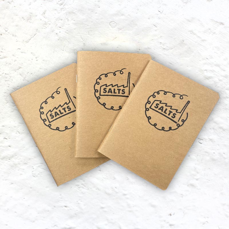 Set of 3 Natural Eco A6 Sketch Books