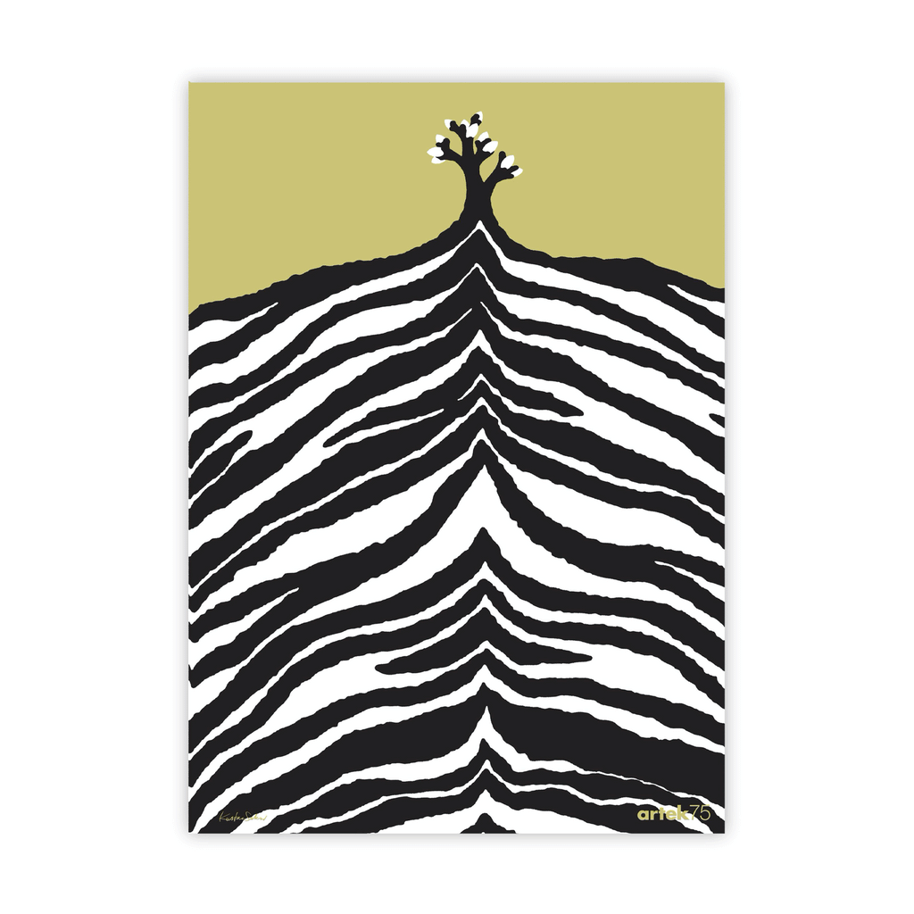 Artek 75th Anniversary silkscreen-printed poster by Kustaa Saksi