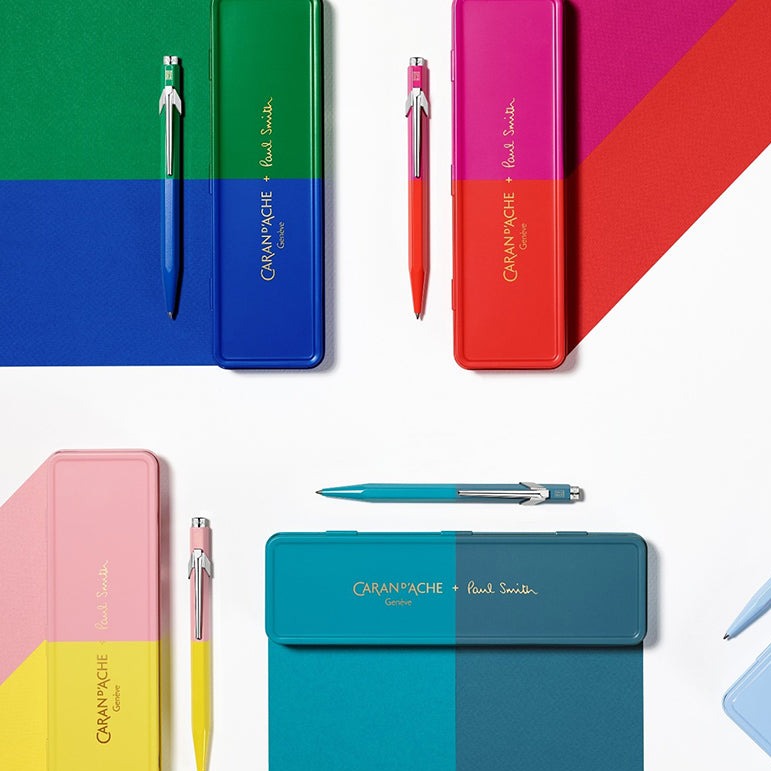 Paul Smith X Caran D'Ache Ballpoint Pen- Limited Edition