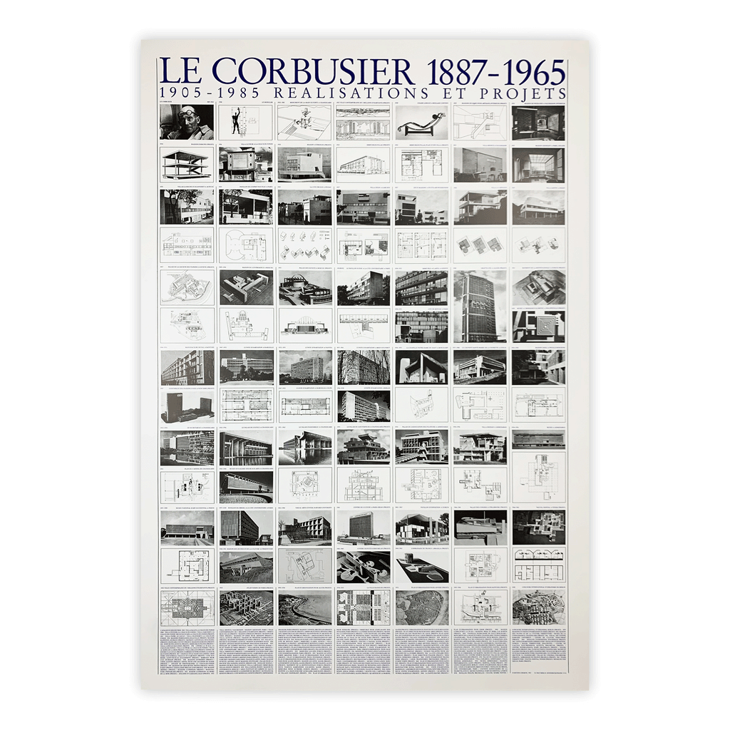 Le Corbusier, Realisations et Projects poster