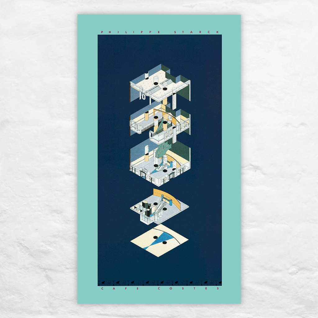 Philippe Starck: Cafe Costes poster