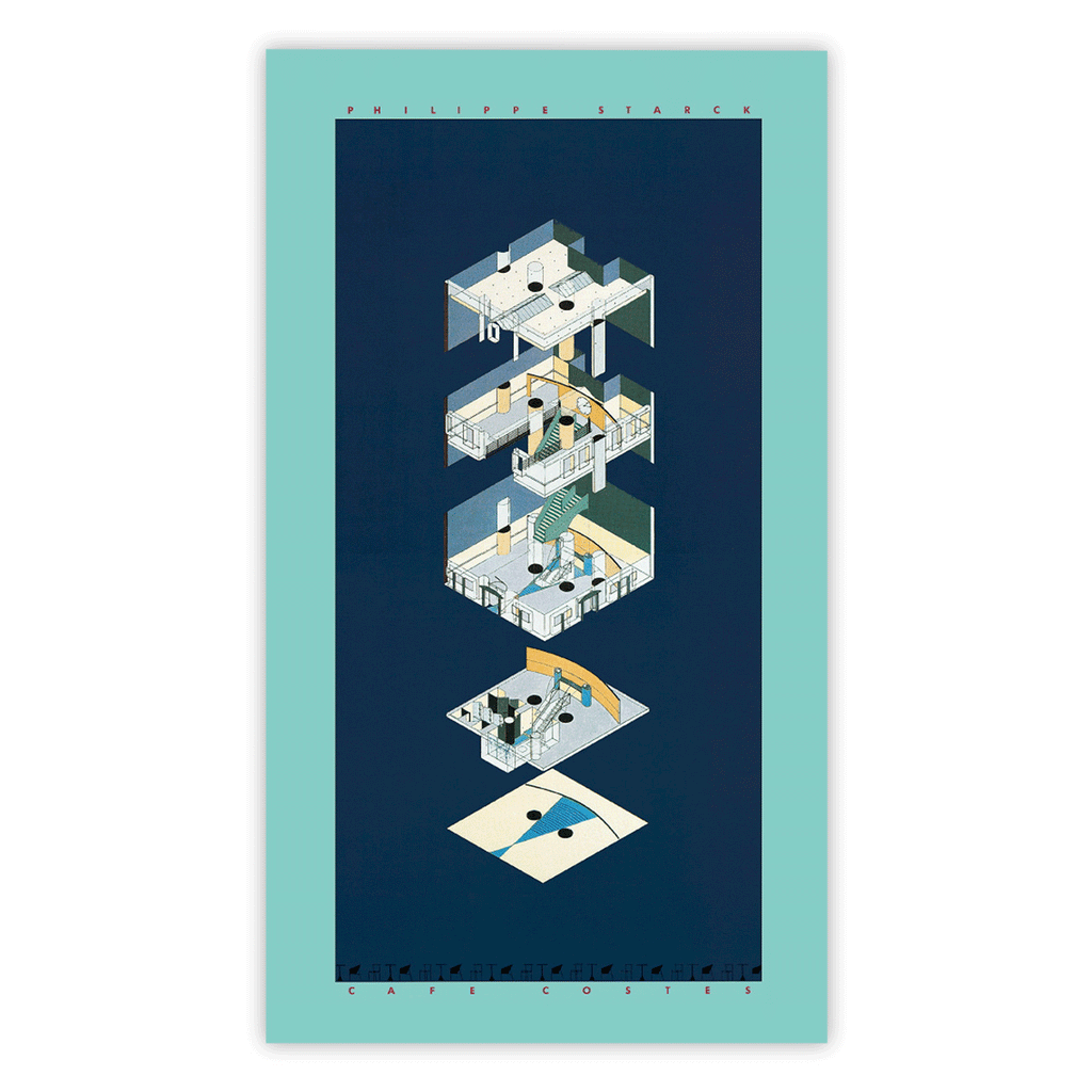 Philippe Starck: Cafe Costes poster