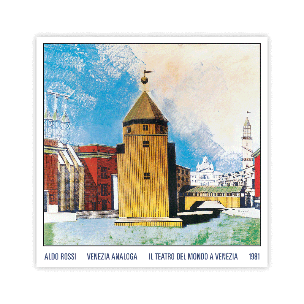Aldo Rossi, Teatro del Mondo, Venezia Analoga, 1981 poster
