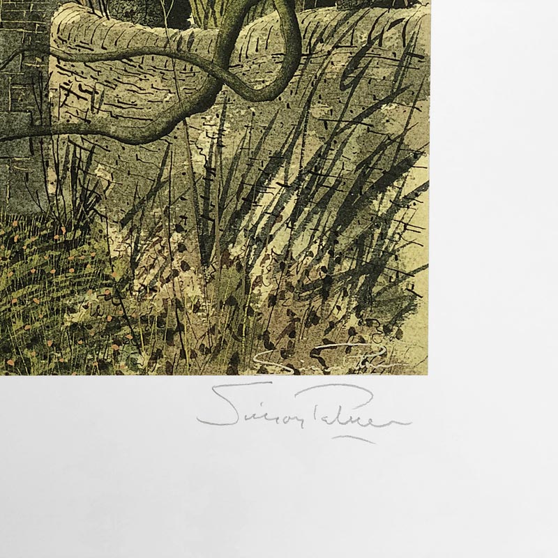 Ascending from the Bridge - Signed Limited Edition Print by Simon Palmer