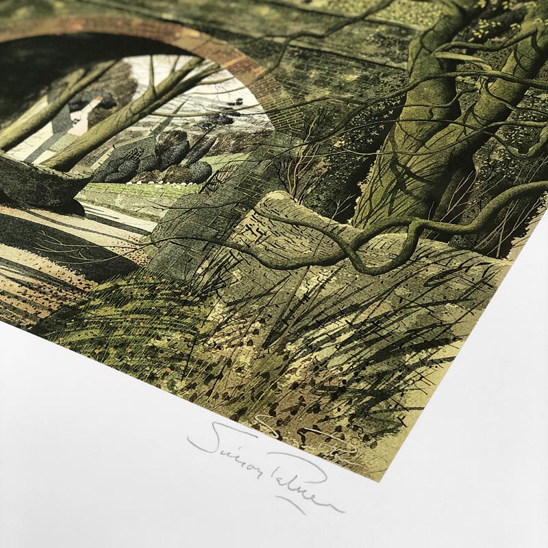 Ascending from the Bridge - Signed Limited Edition Print by Simon Palmer