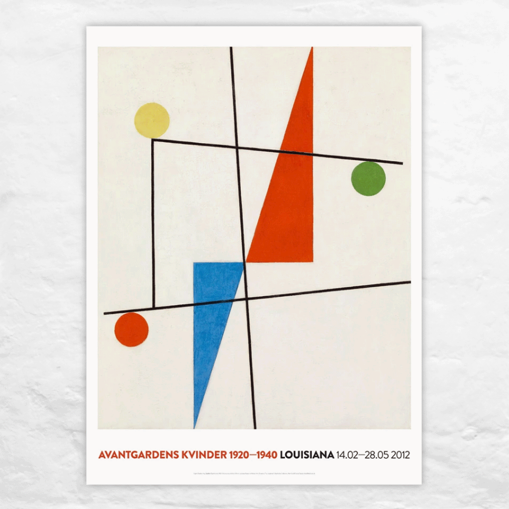 Equilibre poster by Sophie Taeuber-Arp