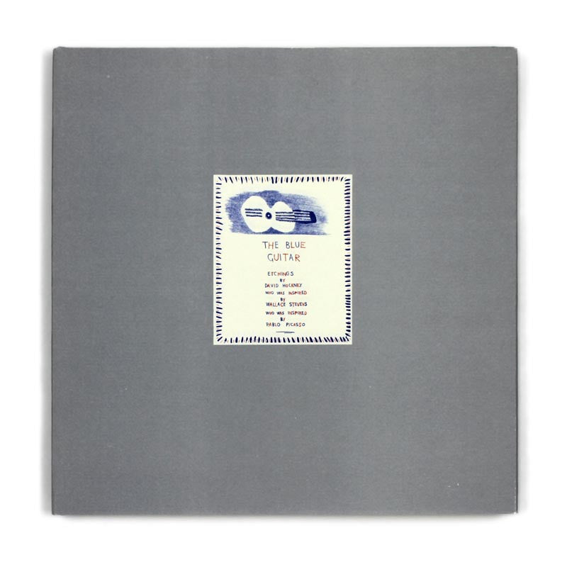 The Blue Guitar: Etchings by David Hockney Who Was Inspired by Wallace Stevens Who Was Inspired by Pablo Picasso (1977) book