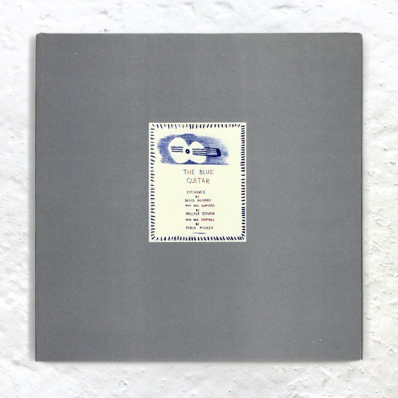 The Blue Guitar: Etchings by David Hockney Who Was Inspired by Wallace Stevens Who Was Inspired by Pablo Picasso (1977) book