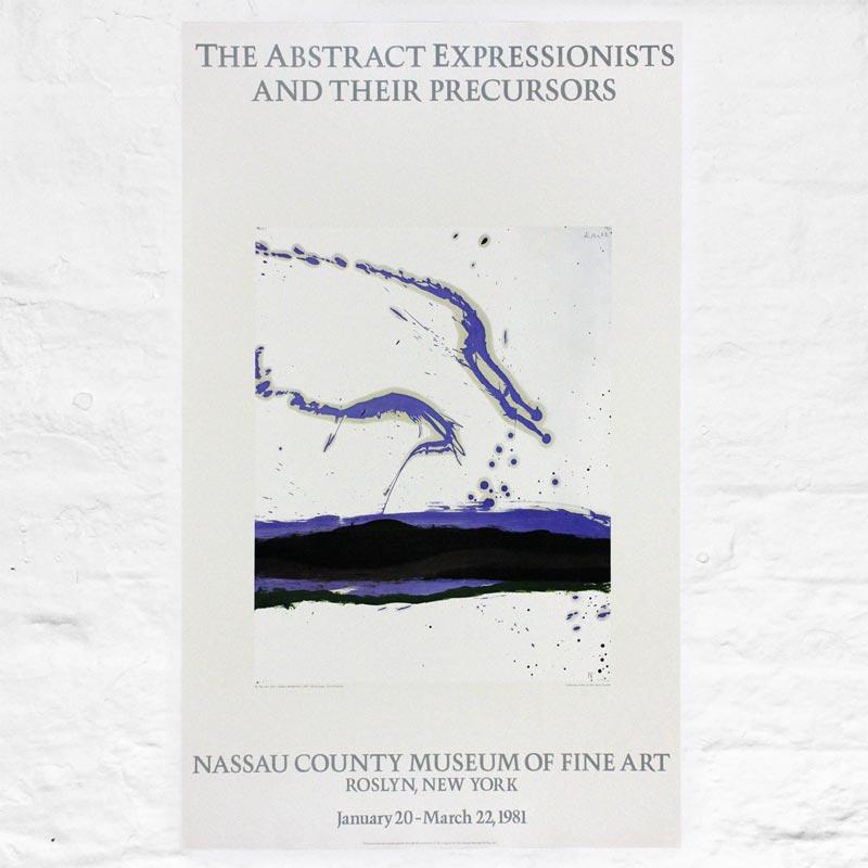 By the Sea 18 1962 poster by Robert Motherwell (Nassau County Museum)