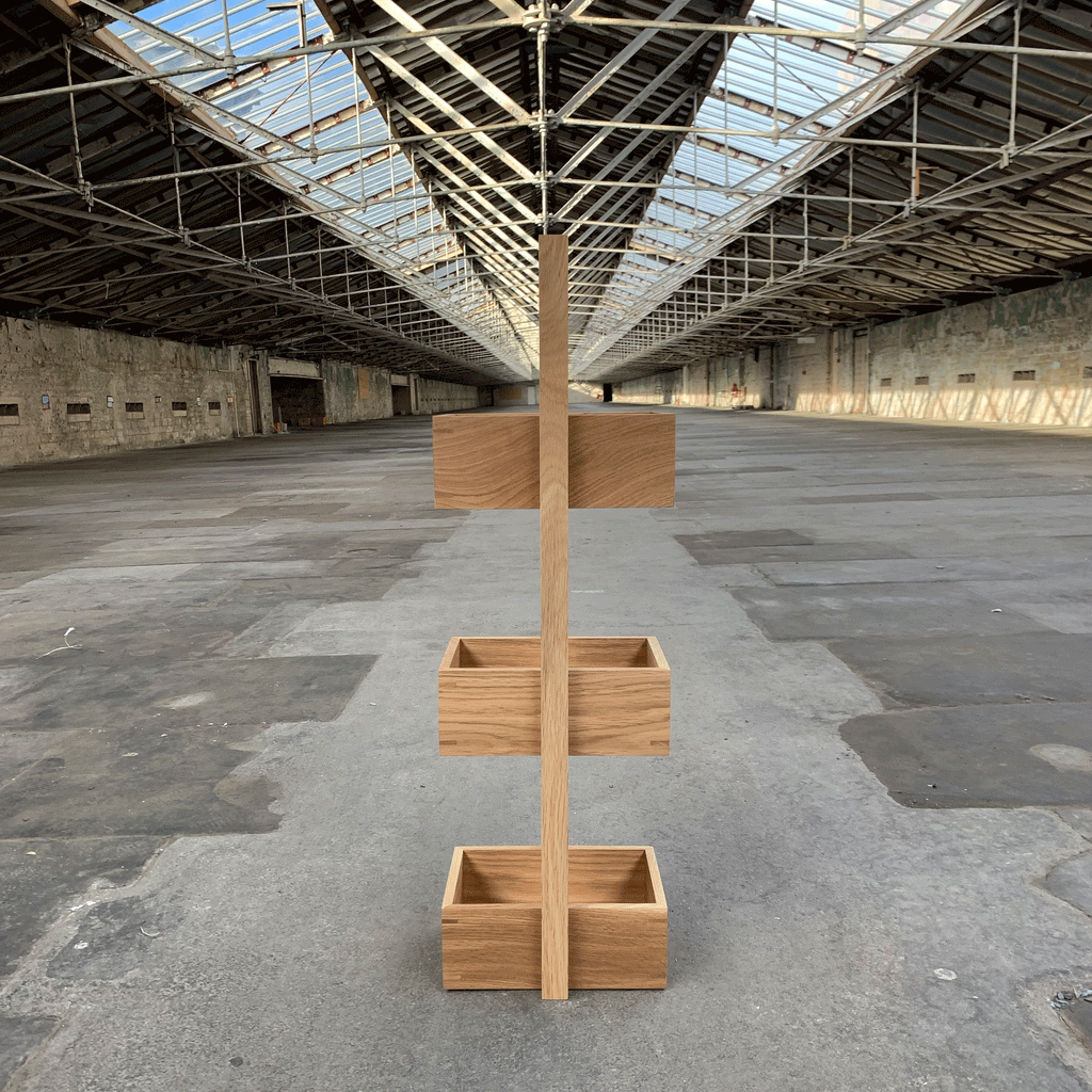 Mezza Bathroom Caddy des. Lincoln Rivers (made by Wireworks)