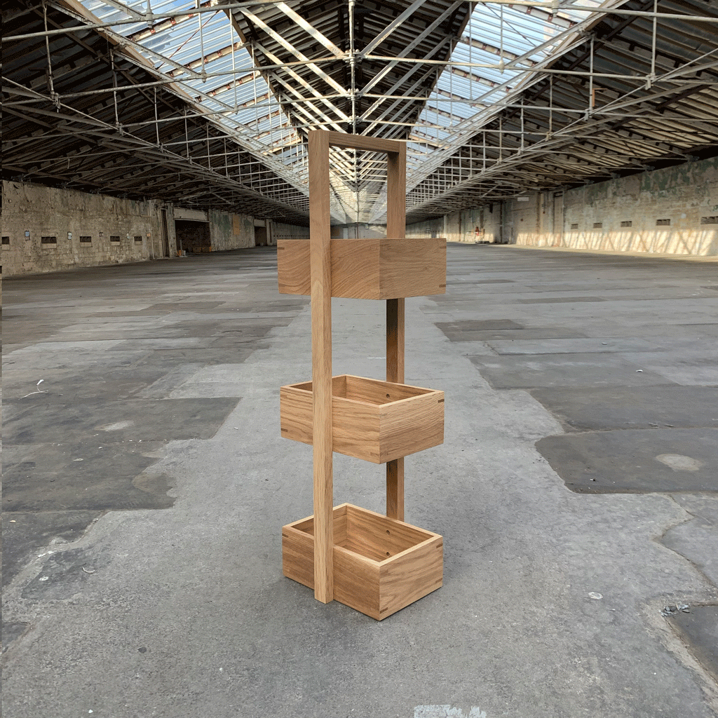 Mezza Bathroom Caddy des. Lincoln Rivers (made by Wireworks)