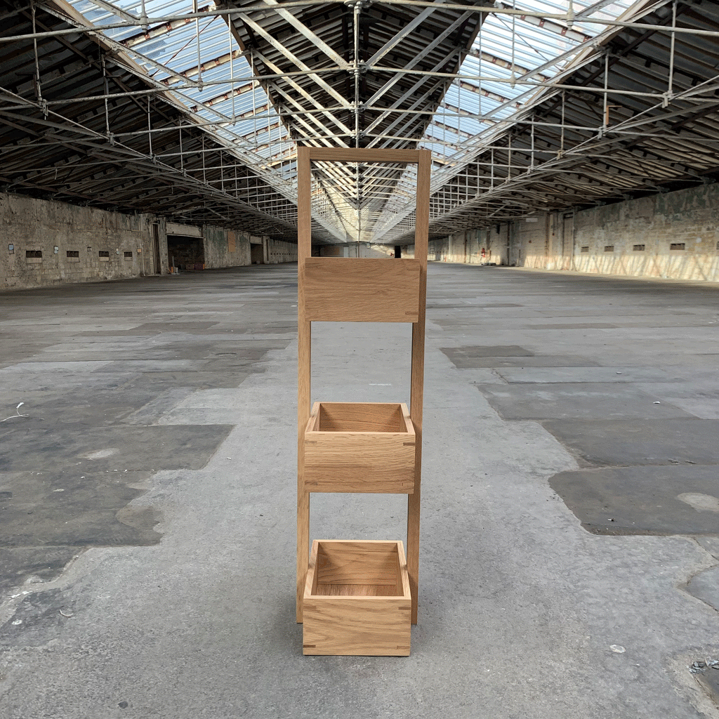 Mezza Bathroom Caddy des. Lincoln Rivers (made by Wireworks)