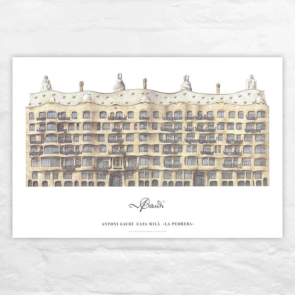 Antonio Gaudi: Casa Milà / La Pedrera poster