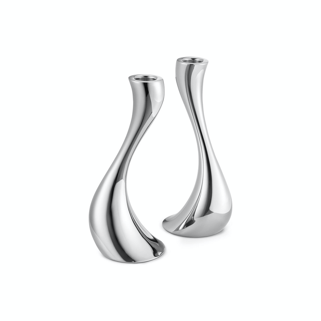 Cobra Candlesticks - des Constantin Wortmann for Georg Jensen, 2008 (medium pair)