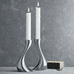 Cobra  Candlesticks - des Constantin Wortmann for Georg Jensen, 2008 (medium pair)