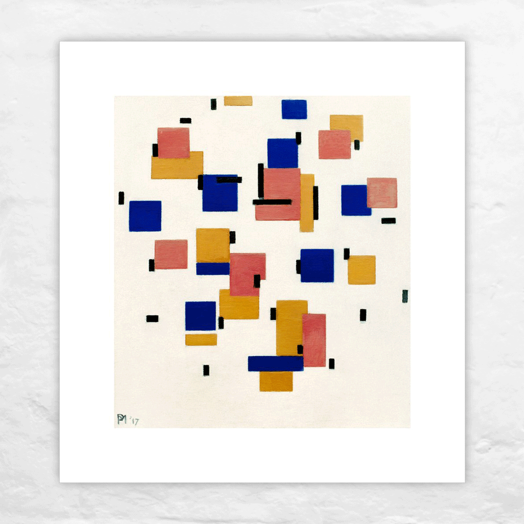 Composition in Colour B, 1917  poster by Piet Mondrian