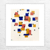 Composition in Colour B, 1917  poster by Piet Mondrian