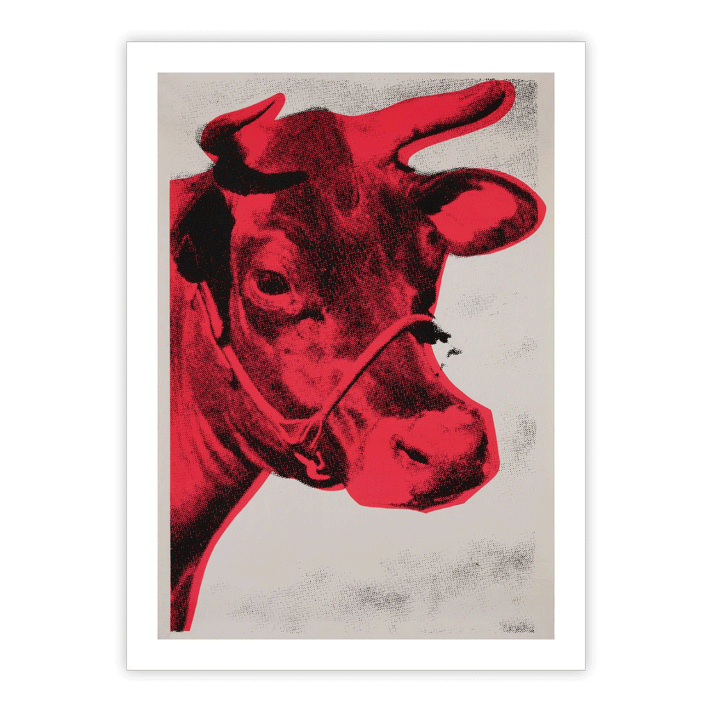 Cow, 1976 poster by Andy Warhol (special edition giclée print on heavyweight watercolour paper)