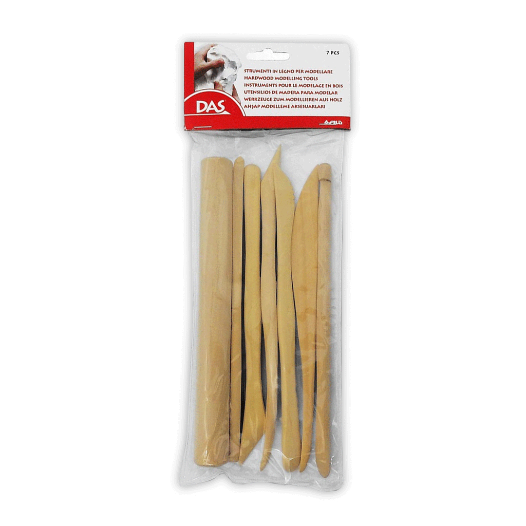 7-Piece Wooden Cutters Modelling Set by DAS