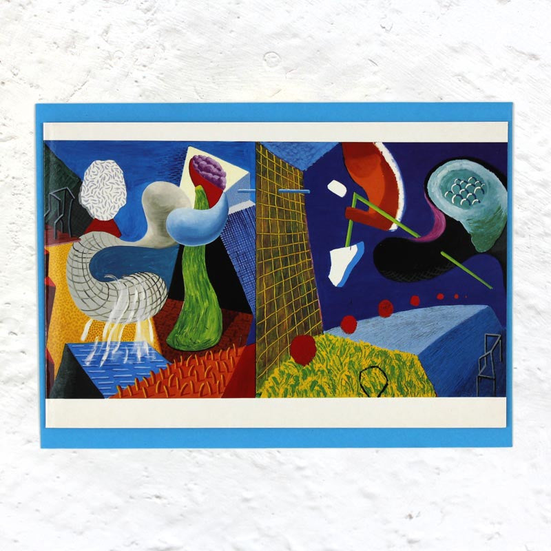 David Hockney Abstract Greetings Card Pack (x12)