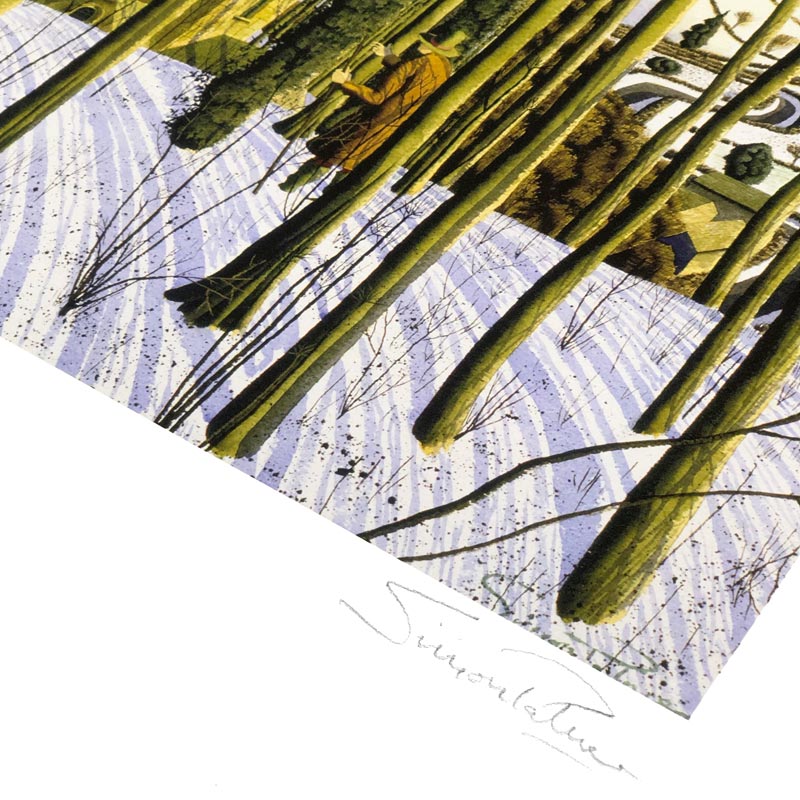 Delivering Some Relatively Good News - Signed Limited Edition Print by Simon Palmer