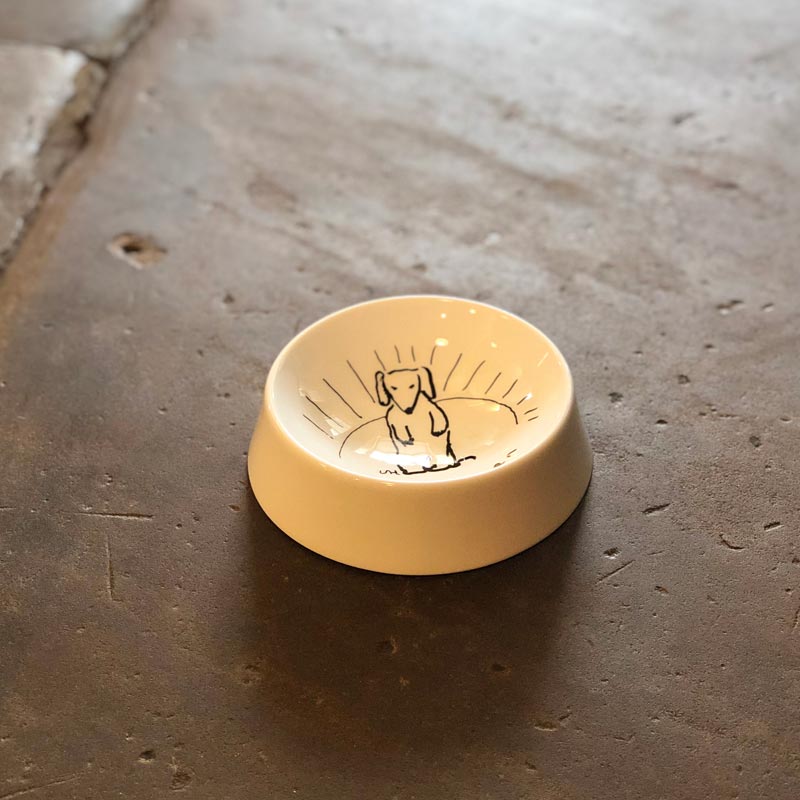 David Hockney Diner Dog Dog Bowl
