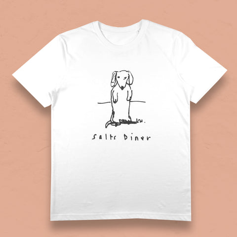 David Hockney Diner Dog T-shirt - adult sizes - SMALL