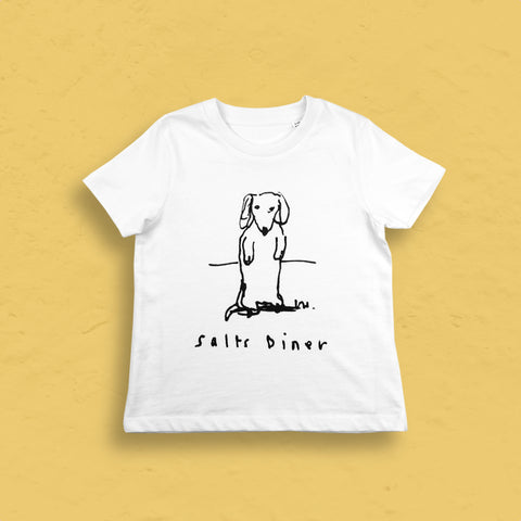 David Hockney Diner Dog T-shirt - children's sizes - 3 to 4