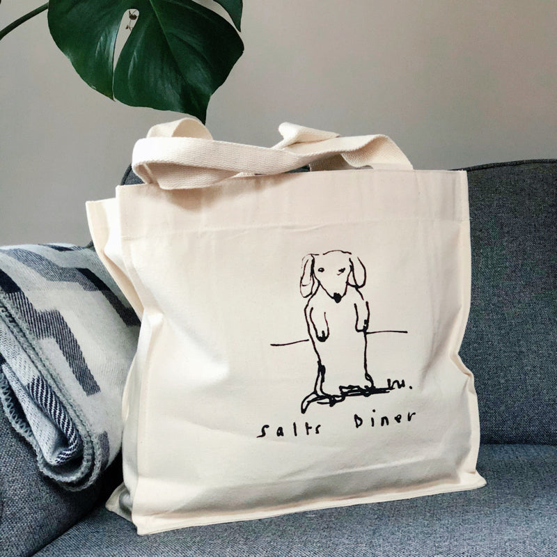 David Hockney Diner Dog Tote Bag