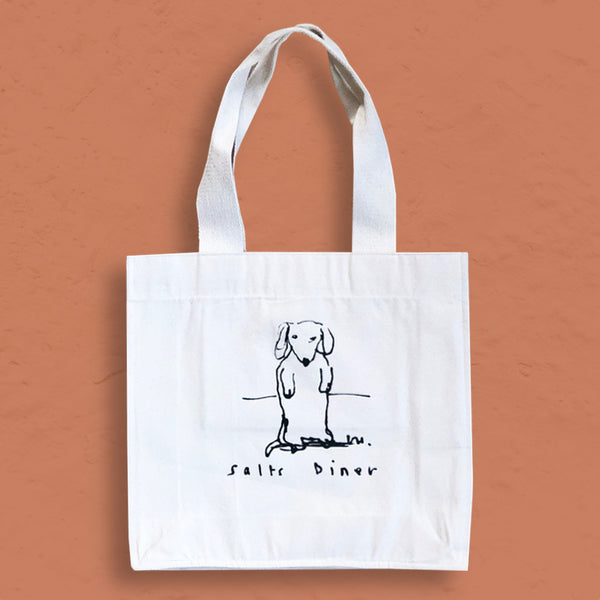 David Hockney Diner Dog Tote Bag Salts Mill Shop