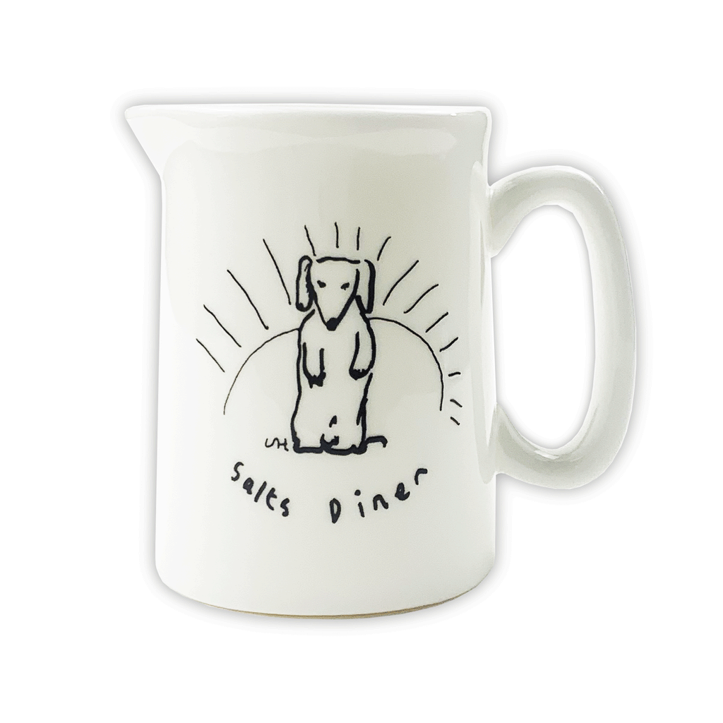 David Hockney Diner Dog Jug (1/4 pint)
