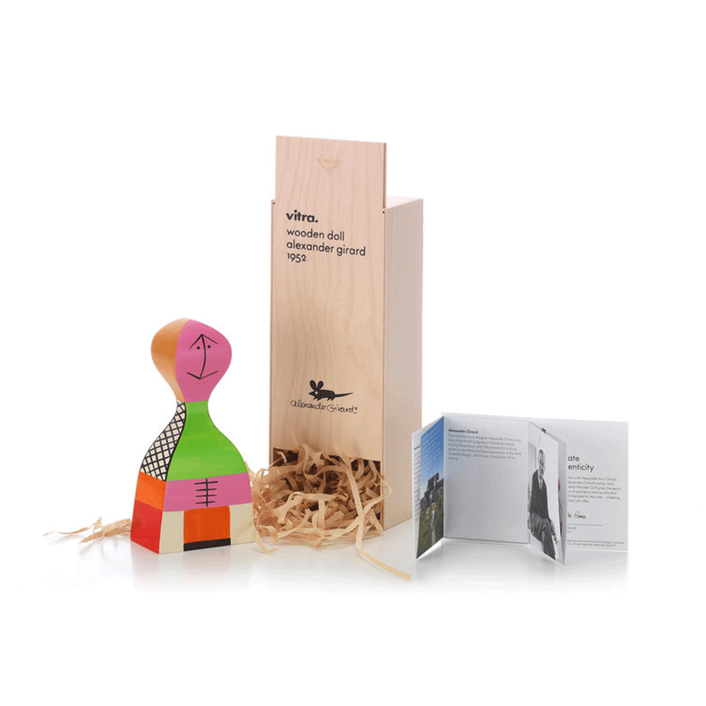 Wooden doll No.19 des. Alexander Girard, 1952
