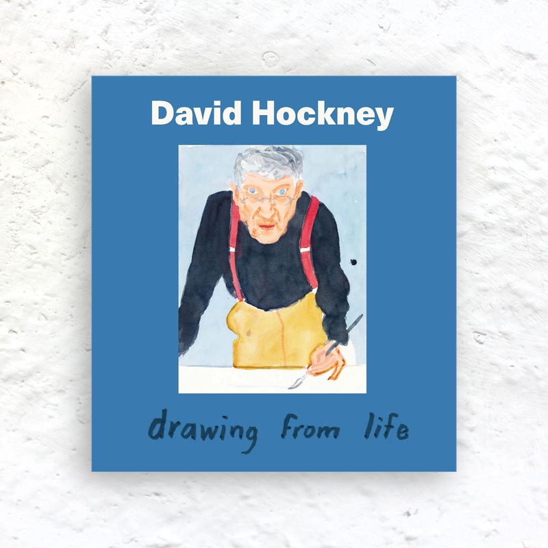David Hockney: Drawing from Life (1st edition hardcover exhibition catalogue)