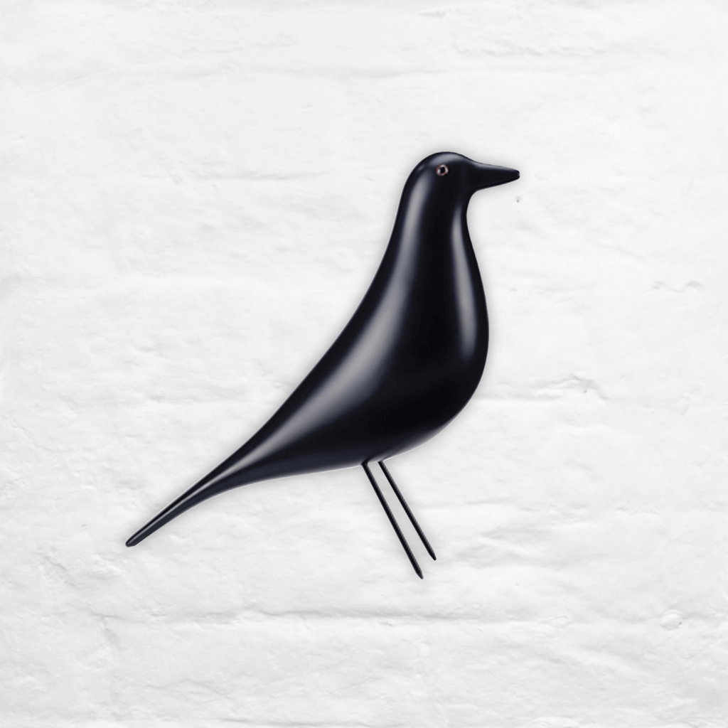 Eames House Bird (Black) des Charles & Ray Eames