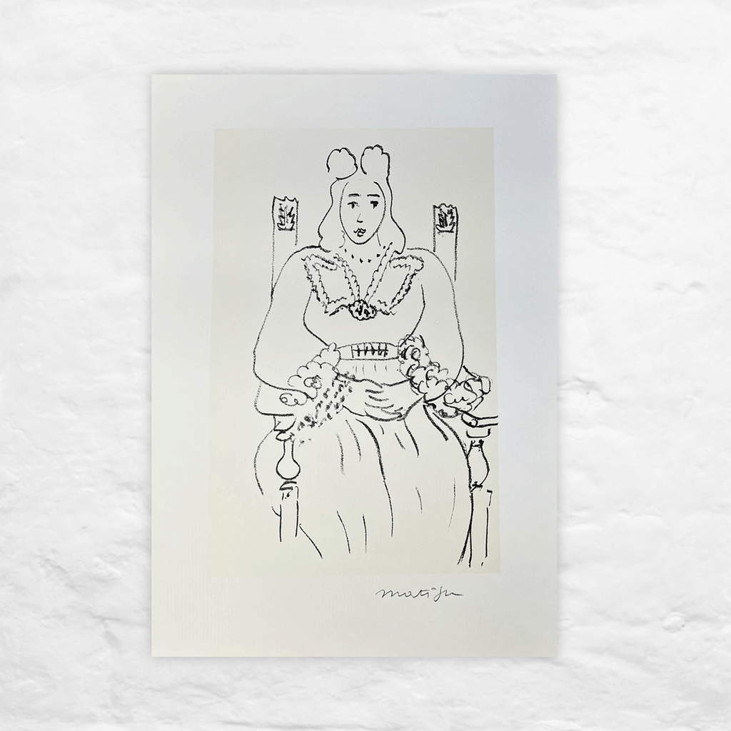 Femme Assise poster by Henri Matisse
