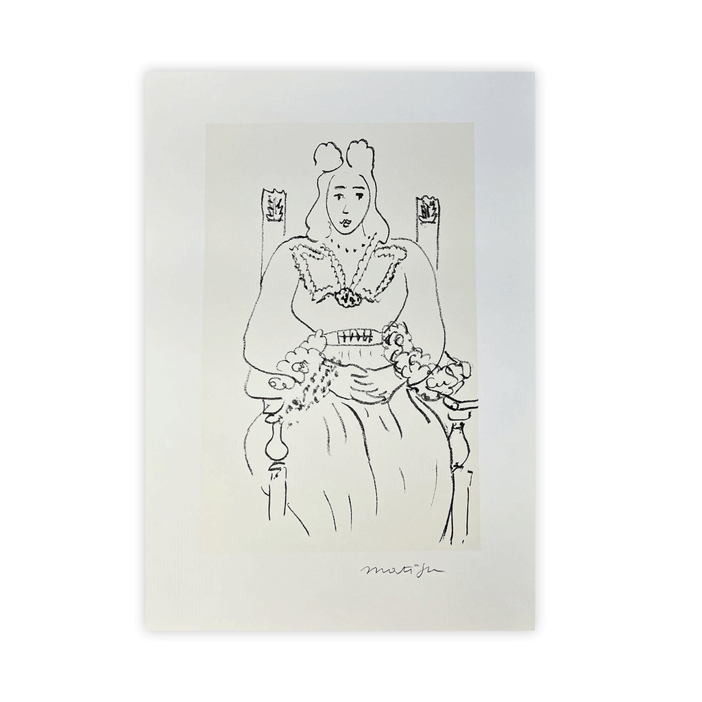 Femme Assise poster by Henri Matisse