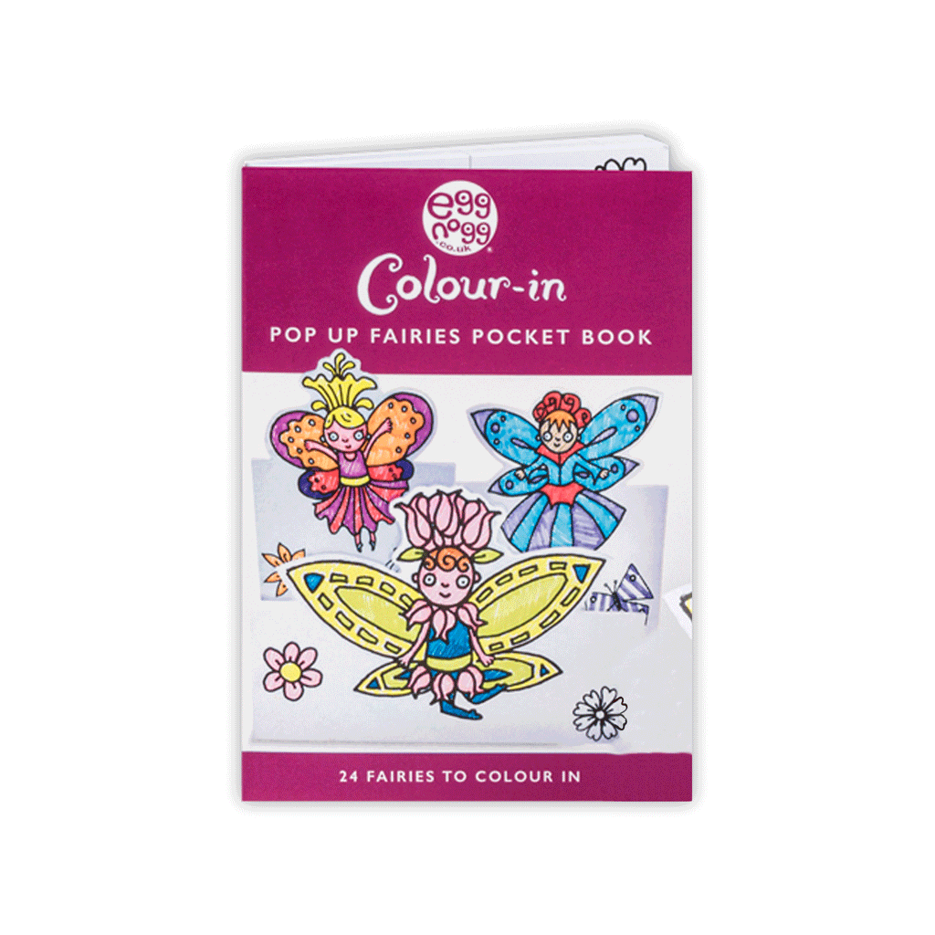 Pop Up Fairies Pocket Book - 24 cards to colour inPop Up Fairies Pocket Book - 24 cards to colour in